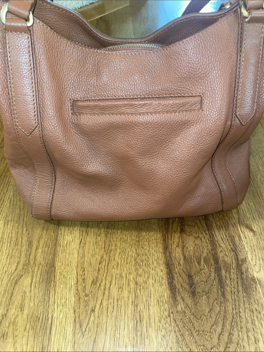 LODIS Texas Leather Madison Tote with dust bag